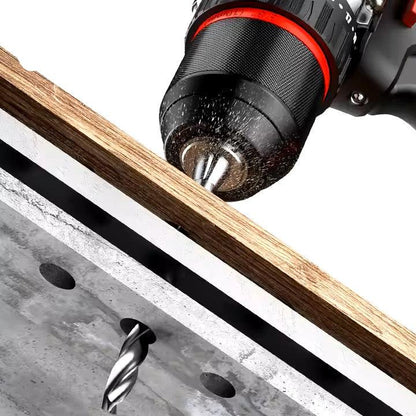 Cordless Screwdriver Impact Drill Set