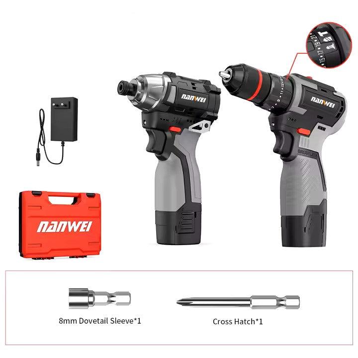 Set 2pcs brushless cordless power tools set