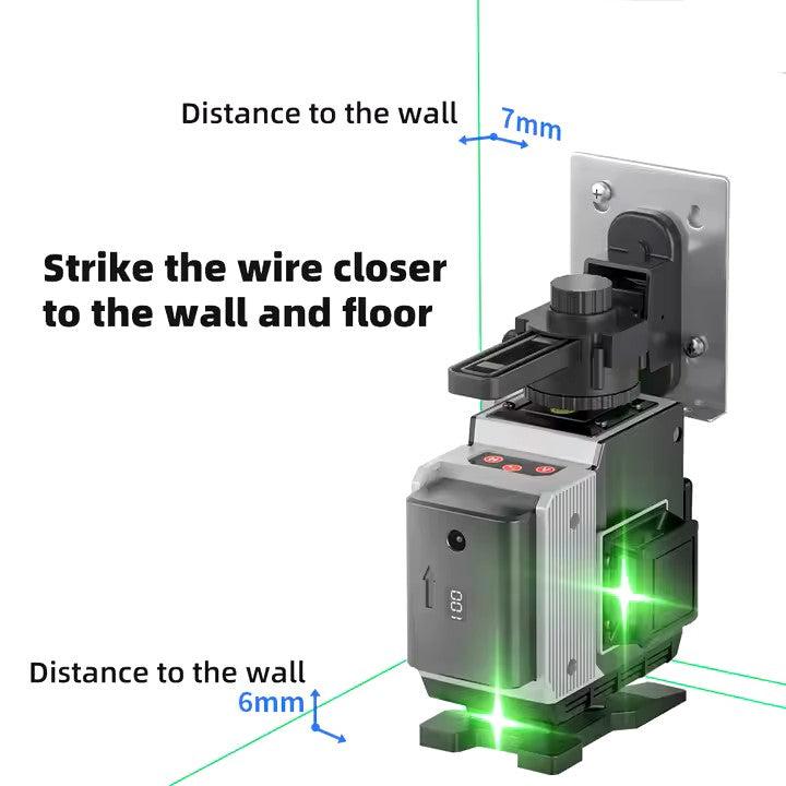 Set Electric Laser 16 Line Green Light  + 2 Battery + 1 charge