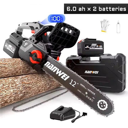 Set New electric chain saw 12 +2 Battery + 1 Charge